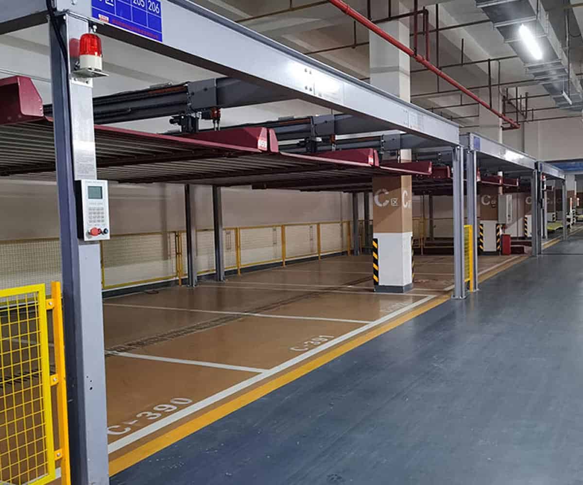 事業(yè)單位停車庫